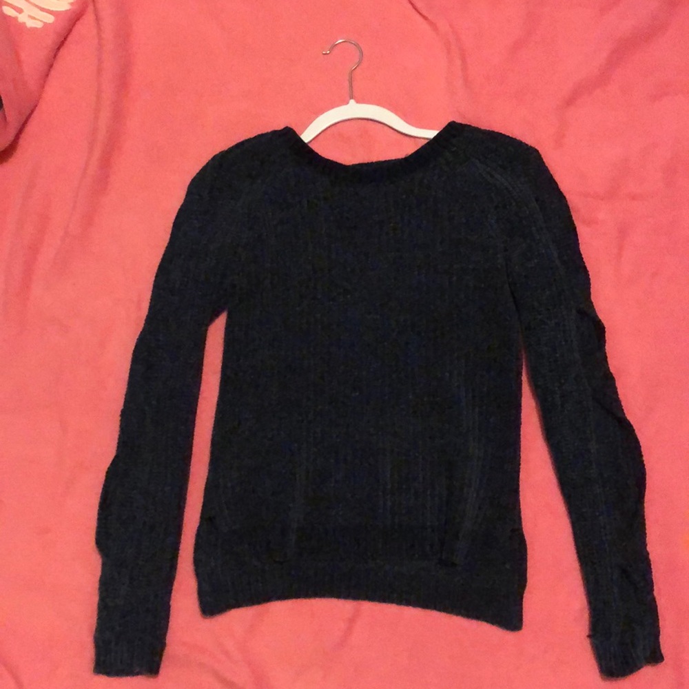 Navy blue sweater